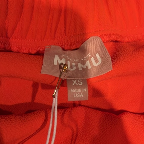 NWT Show Me Your MuMu Nala Ruffle Skirt Size XS - Picture 6 of 6